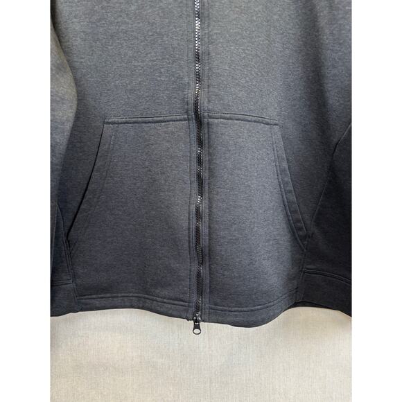 Purdue Boilermakers Mens XL Champion brand Dark Gray full zip hooded sweatshirt - Picture 4 of 8